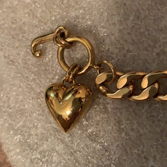 Y2K JUICY COUTURE STARTER NECKLACE AND EARRINGS CHUNKY CHOKER HEAVYWEIGHT - Picture 11 of 16